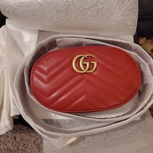 Gucci marmont belt bag